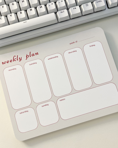 Cheri Weekly Planner